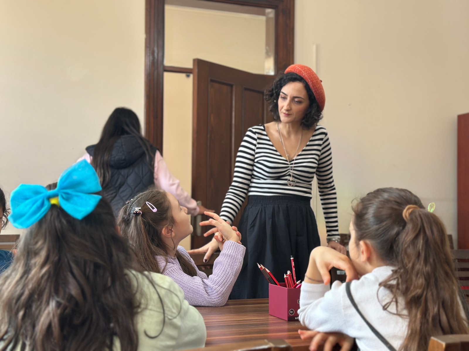 Alsancak Kent Kütüphanesi’nde çocuklara yönelik atölye düzenlendi