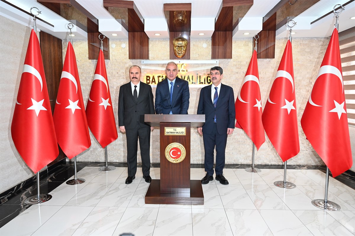 Kültür ve Turizm Bakanı Ersoy, Batman’da
