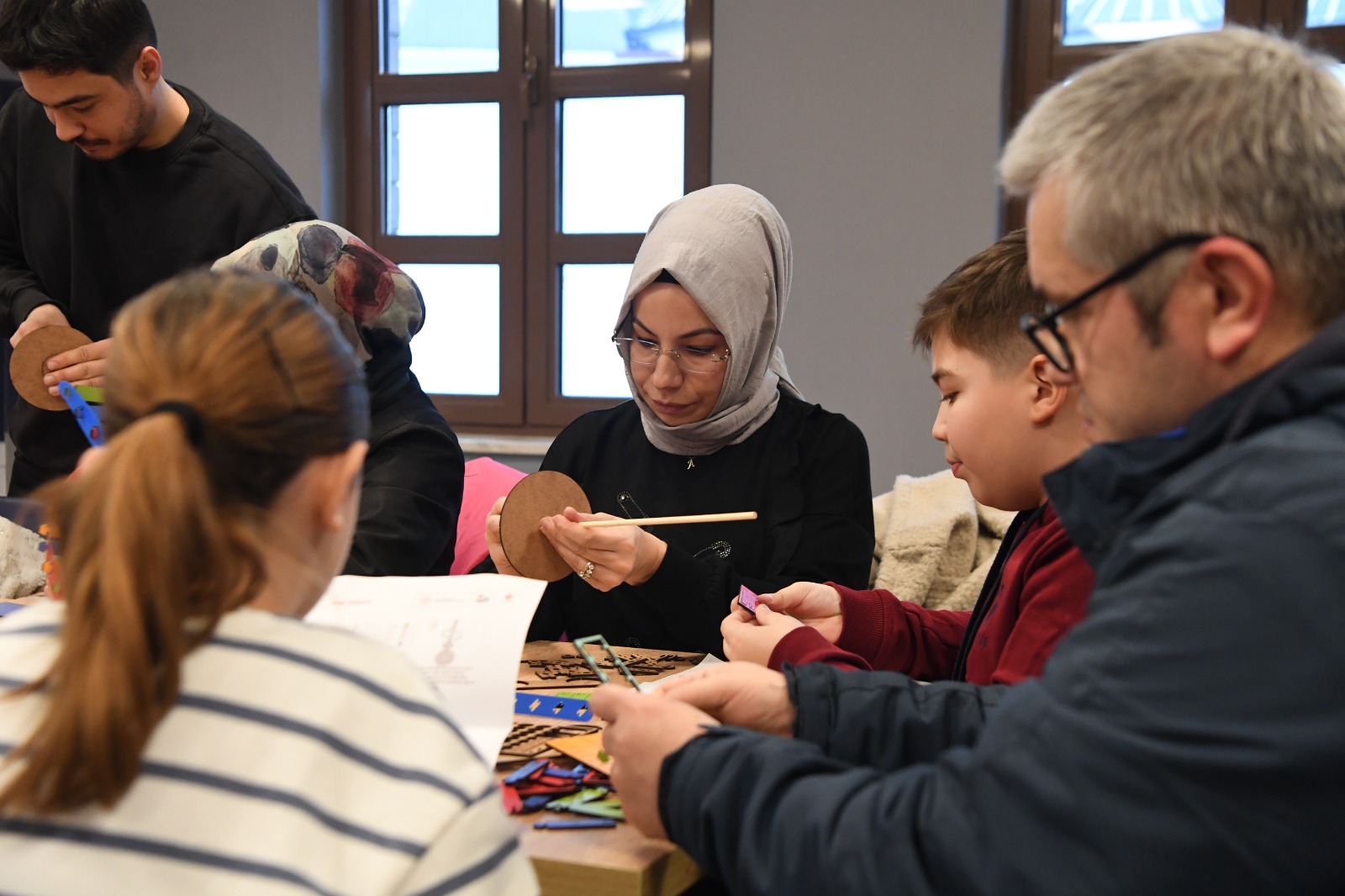 Mamak’ta çocuklar aileleriyle birlikte bilimi keşfetti