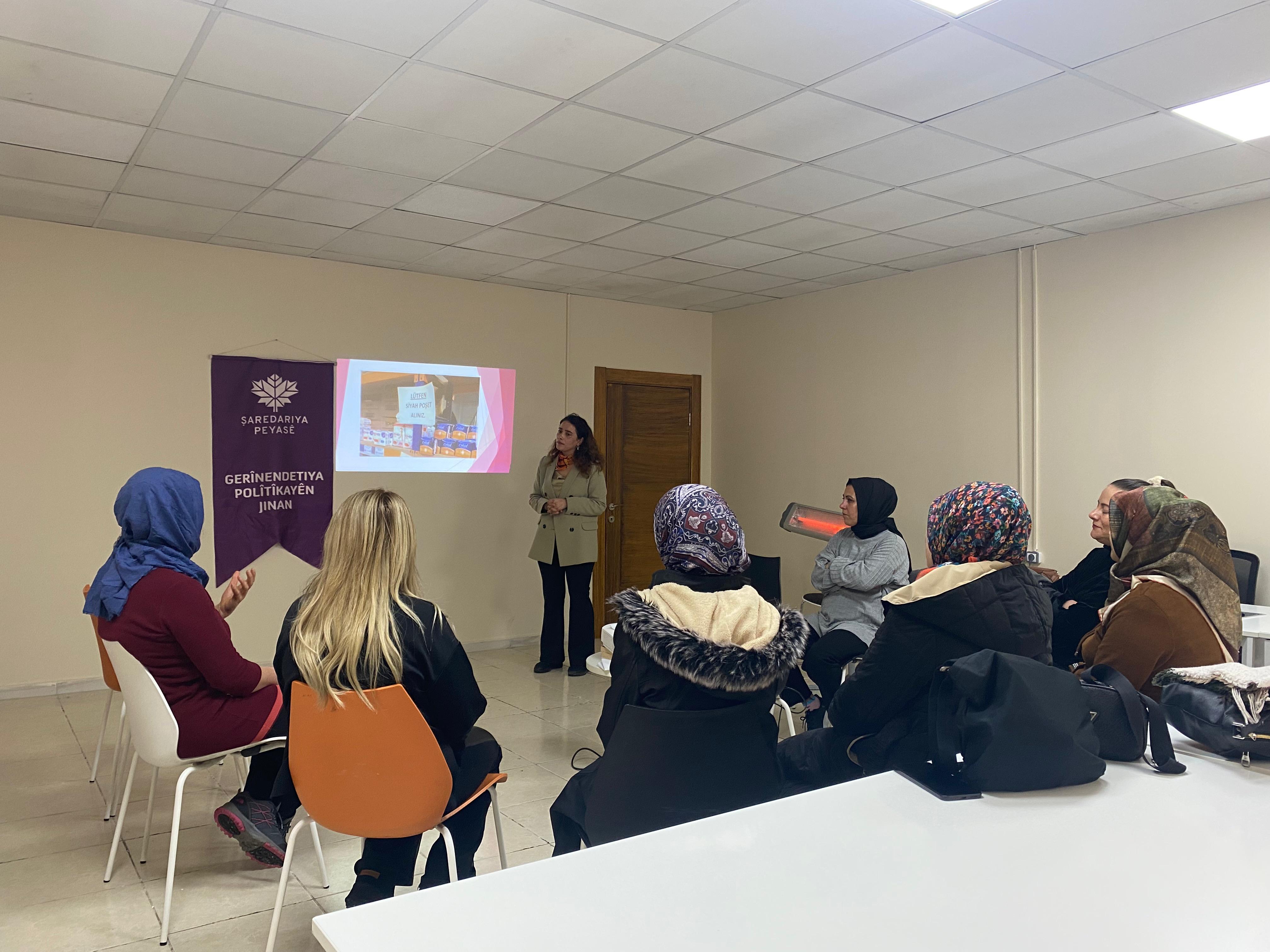 Kayapınar Belediyesi’nden kadınlara yönelik atölye