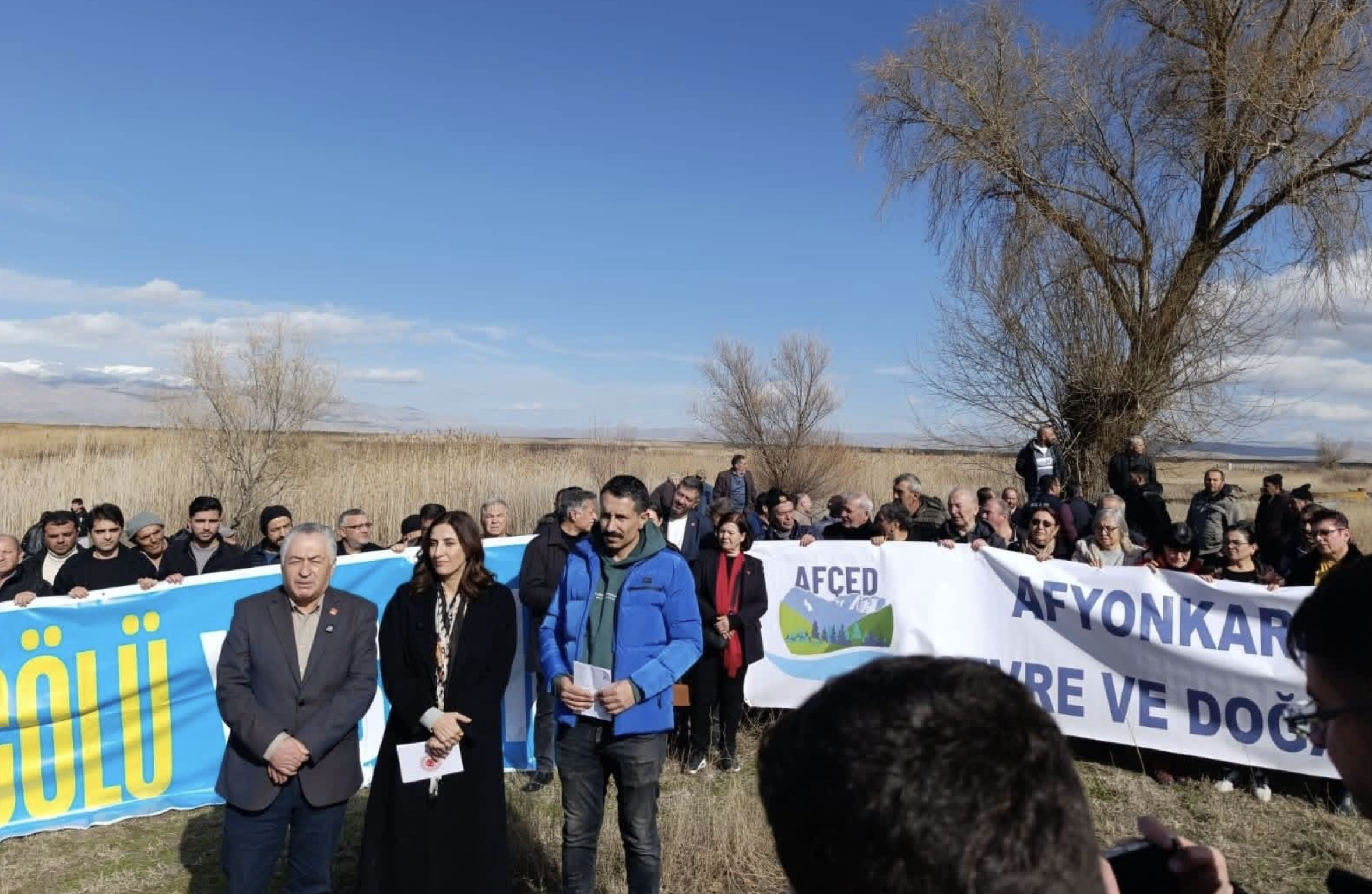 Yeşilçiftlik Bediye Başkanı Ölmez: Eber Gölü’nün yok oluşuna seyirci kalmayacağız