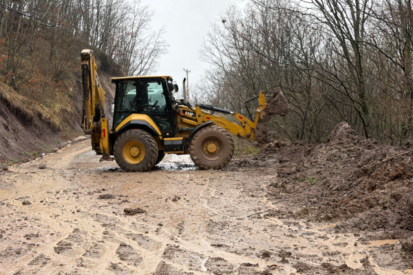 Gemlik’te yağış etkili oldu
