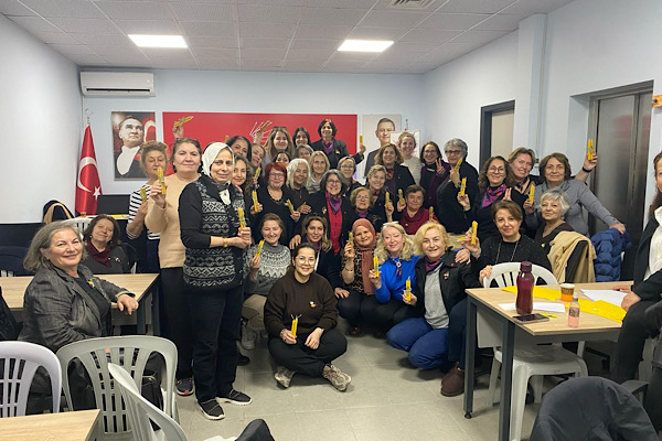Nilüfer’de “Kadın Hakları Dayanışma Atölyesi” düzenlendi
