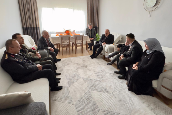 Ordu’da şehit aileleri ve gaziler ziyaret edildi