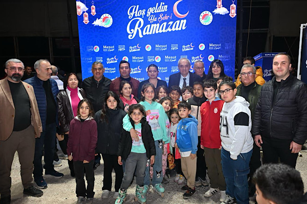 Kepez’de 5 mahalleyi birleştiren ortak iftar sofrası yapıldı