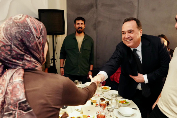 Başkan Dutlulu, basın mensupları ve meclis üyeleriyle iftarda buluştu