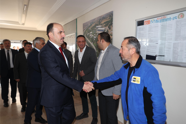 Başkan Altay, Merkez İçme Suyu Arıtma Tesisleri’nde incelemeler yaptı