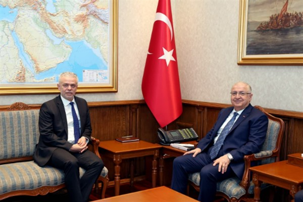 Bakan Güler, KKTC’nin Ankara Büyükelçisi Korukoğlu ile görüştü