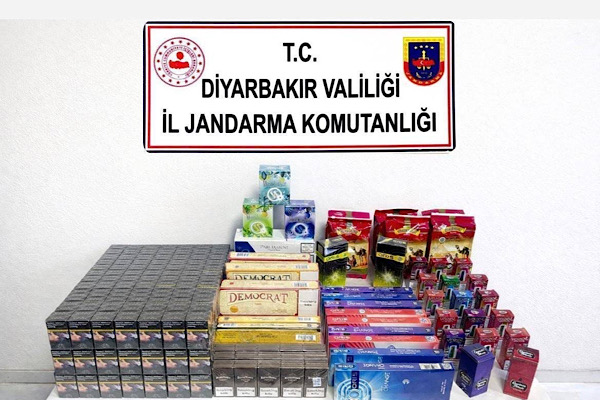 Diyarbakır’da kaçakçılık operasyonu
