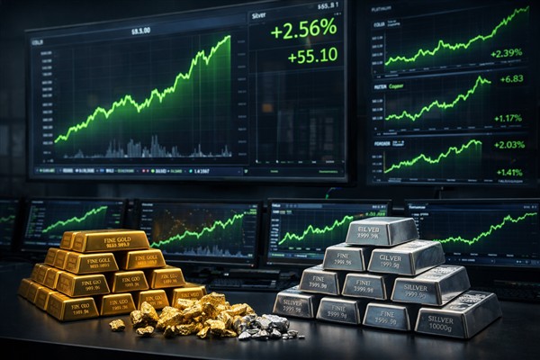 Altın 4.449 dolara yükseldi