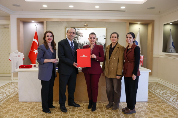 Başkan Vekili Özdemir ile Başkan Yılmaz arasında protokol imzalandı