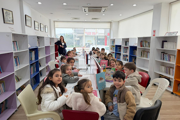 Yalova’da Kütüphaneler Haftası kapsamında öğrenci ziyaretleri gerçekleştiriliyor