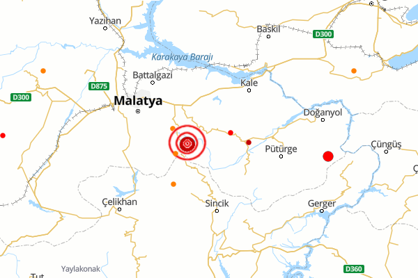 Malatya’da deprem