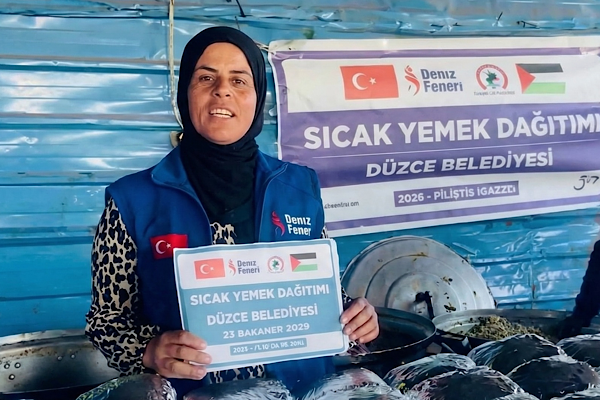 Düzce’den Gazze’ye iftar sofrası