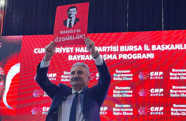 CHP Bursa İl Başkanlığı’ndan İmamoğlu’na destek çağrısı