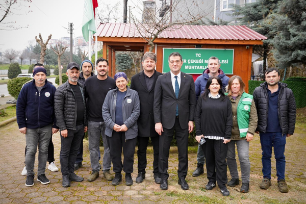 Başkan Köse, Gemilerçekeği Mahallesi’ndeki çalışmaları inceledi