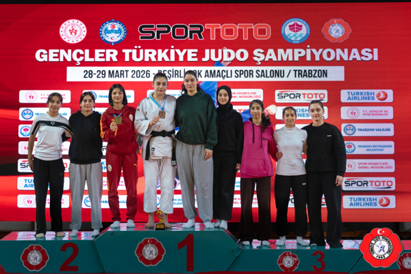 Spor Toto Gençler Türkiye Judo Şampiyonası’nda sporcular ödüllendirildi