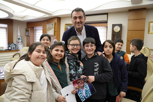 Öğrenciler, Başkan Köse’yi ziyaret etti