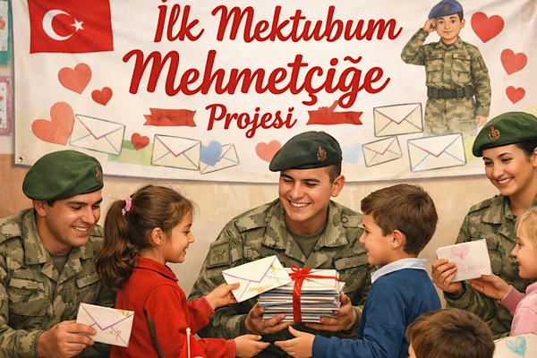 “İlk Mektubum Mehmetçiğe” projesi Yalova’da hayata geçirildi