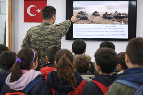 Çanakkale’de öğrencilere askerlik deneyimi