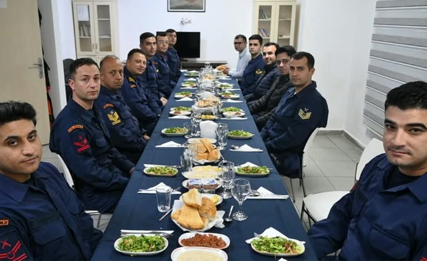 Samandağ Kaymakamı Dündar, Sahil Güvenlik Komutanlığı’nda iftara katıldı