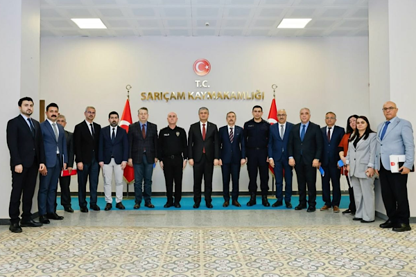 Adana Valisi Yavuz Sarıçam Kaymakamlığını ziyaret etti