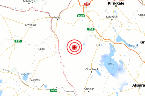 Ankara’da deprem