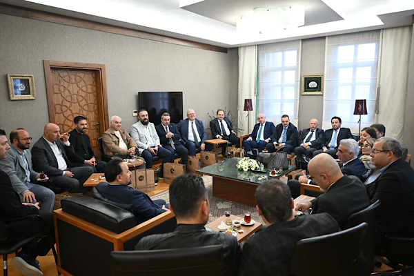 Başkan Uludağ RATEM yönetimini makamında ağırladı