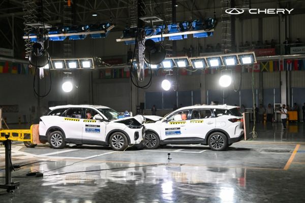 Chery TIGGO9, üç araçlı çarpışma testini başarıyla tamamladı