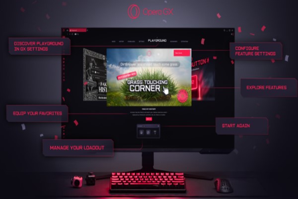 Opera GX, kullanıcılara kendi tarzlarında eğlenme özgürlüğü sunan Playground’u tanıttı