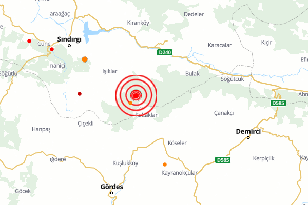 Balıkesir’de deprem