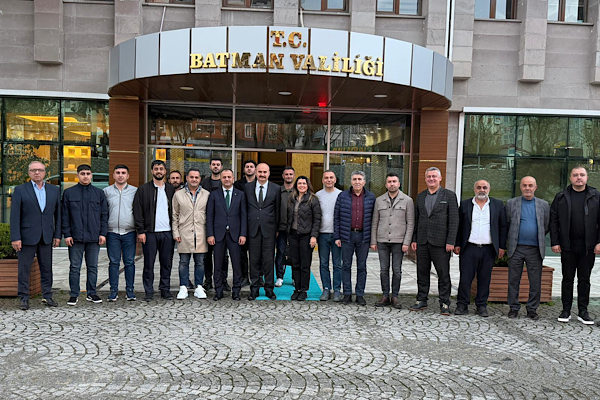 Muğlaspor yönetimi, Vali Canalp’i ziyaret etti