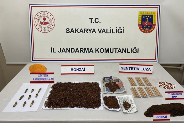 Sakarya’da uyuşturucu operasyonu