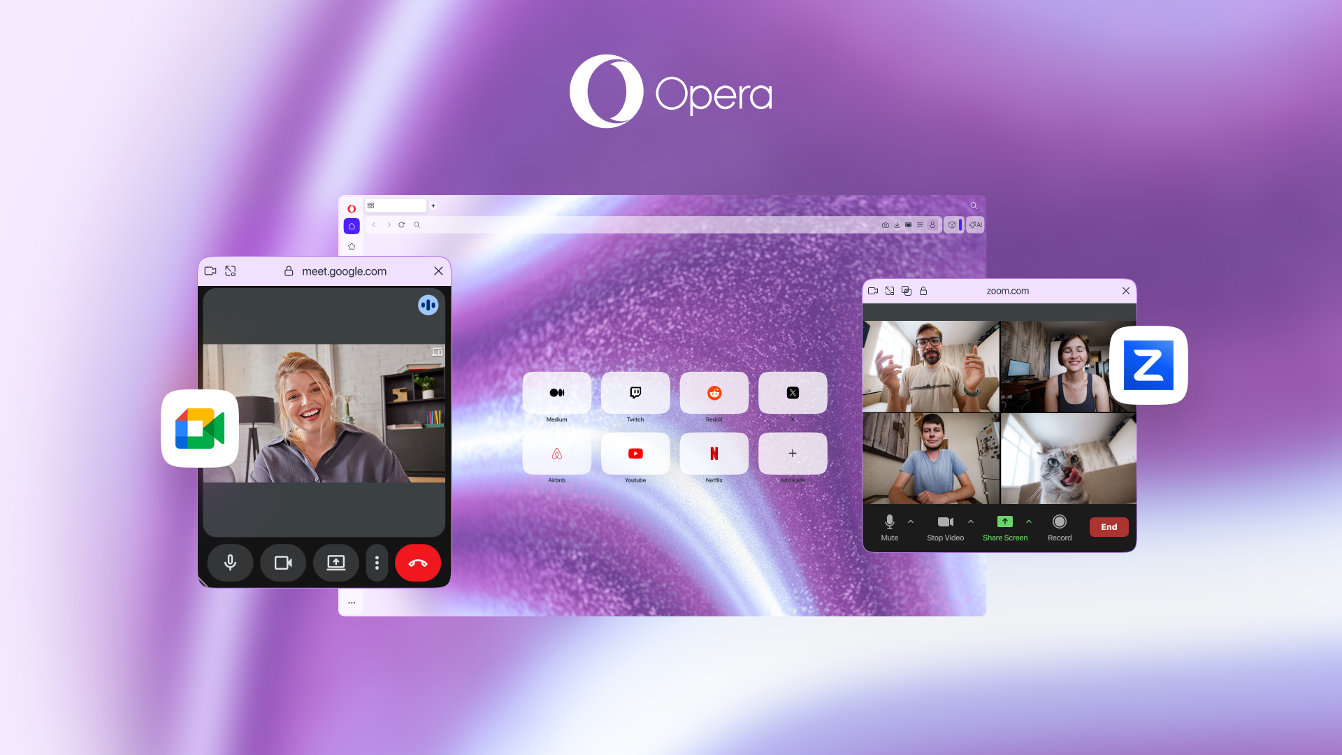 Opera One, YouTube ve Twitch’i kenar çubuğuna taşıyor