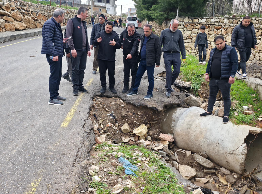 Siirt’te sel sonrası hasar tespit çalışmaları başlatıldı