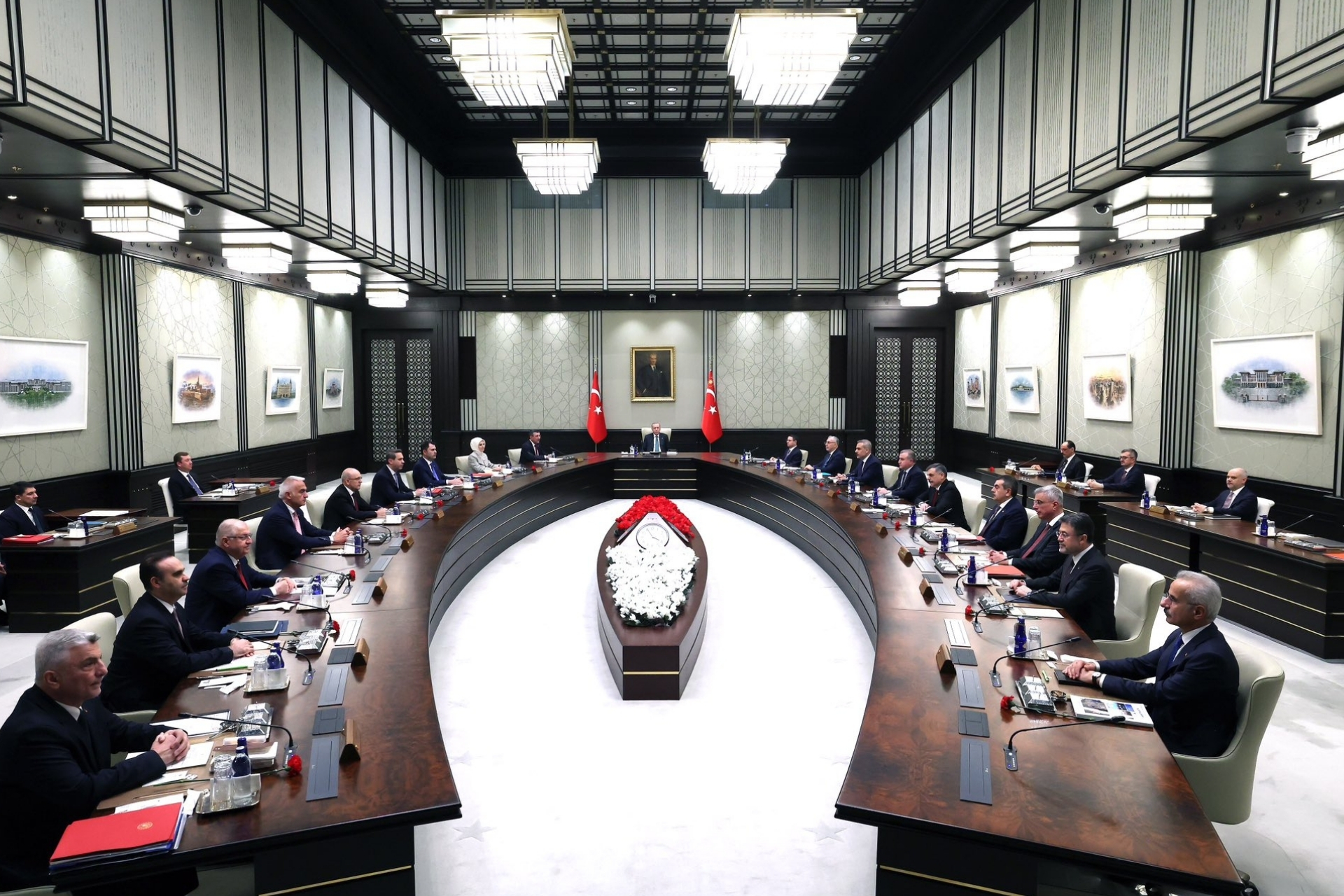 Kabine, Cumhurbaşkanı Erdoğan başkanlığında toplandı