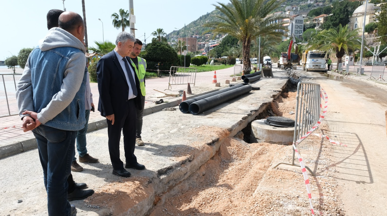 Alanya’da altyapıya 3,7 milyar lirayı aşan yatırım