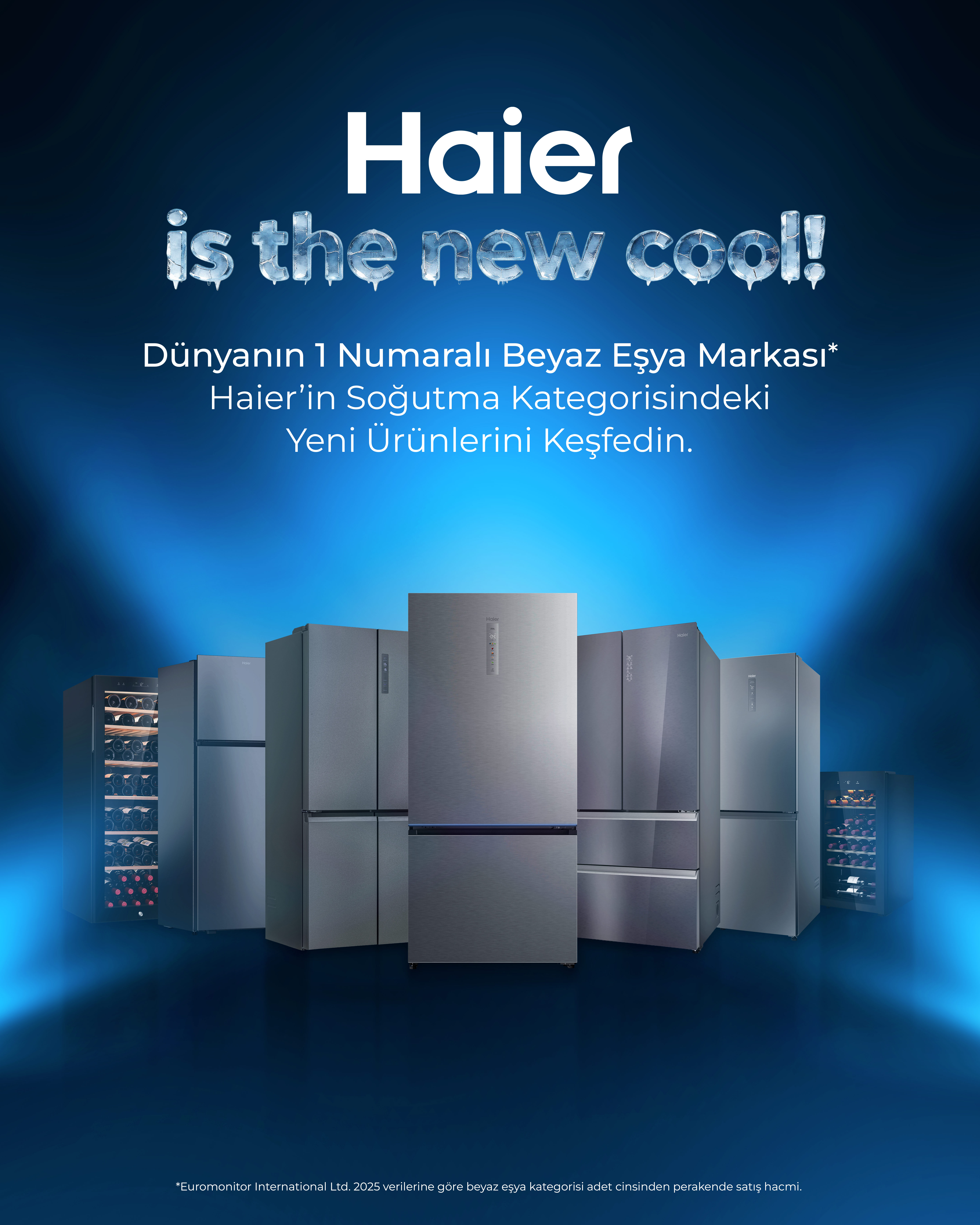 Dünyanın 1 numaralı beyaz eşya markası Haier, yeni ürünlerini tanıttı