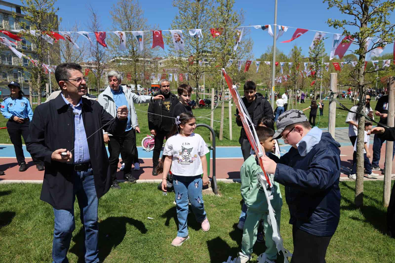 Çekmeköy’de uçurtma şenliği düzenlendi