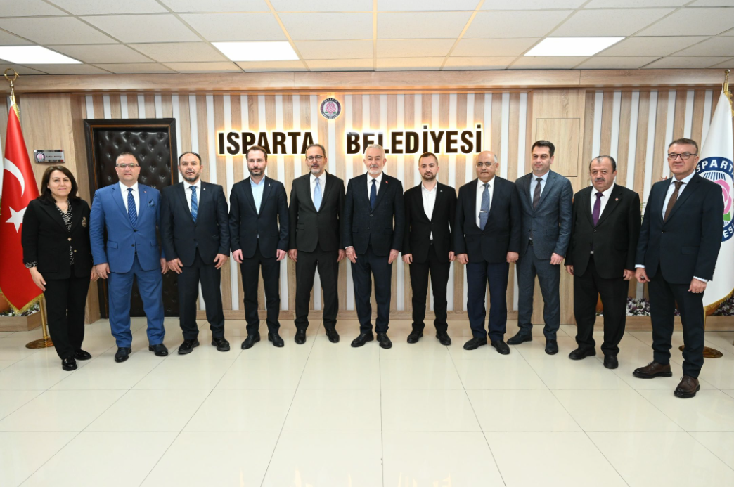 Kasapoğlu’ndan Isparta Belediyesine ziyaret