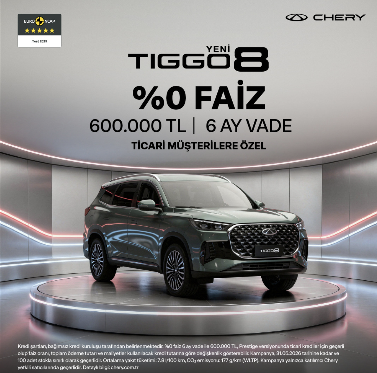 Chery Türkiye Mayıs ayına özel SUV kampanyalarını duyurdu
