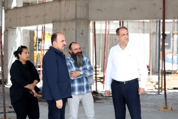 Altay, Mevlana Türbesi Arkası Kentsel Yenileme Projesi inşaatını ziyaret etti