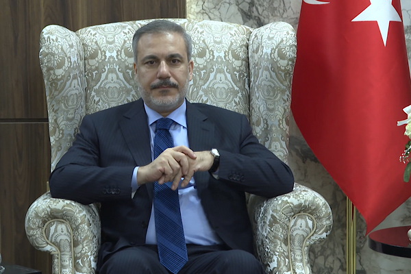 Bakan Fidan, Fetih Genel Sekreteri Rajub ile bir araya geldi