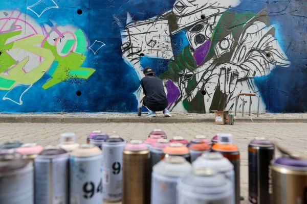 Buca’da Grafiti Şenliği ikinci kez düzenlendi