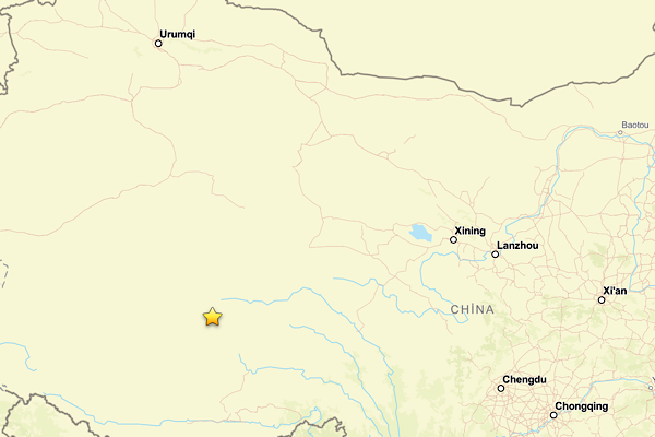 Çin’de deprem