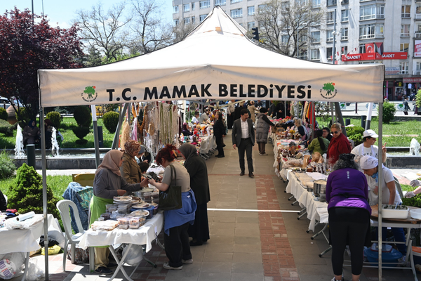 Mamak’ta kadın emeğine Anneler Günü destekli pazar