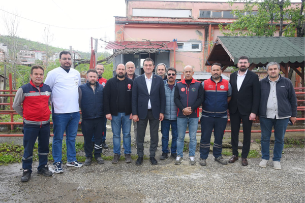 Giresun’da Kurban Bayramı öncesi mezbahane hazırlığı