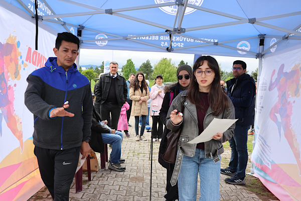 Kayseri Büyükşehir ile Oryantiring heyecanı