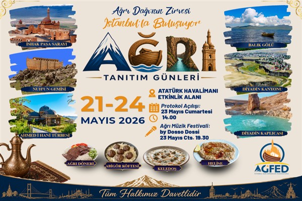 Büyük Ağrı Tanıtım Günleri İstanbul’da düzenlenecek