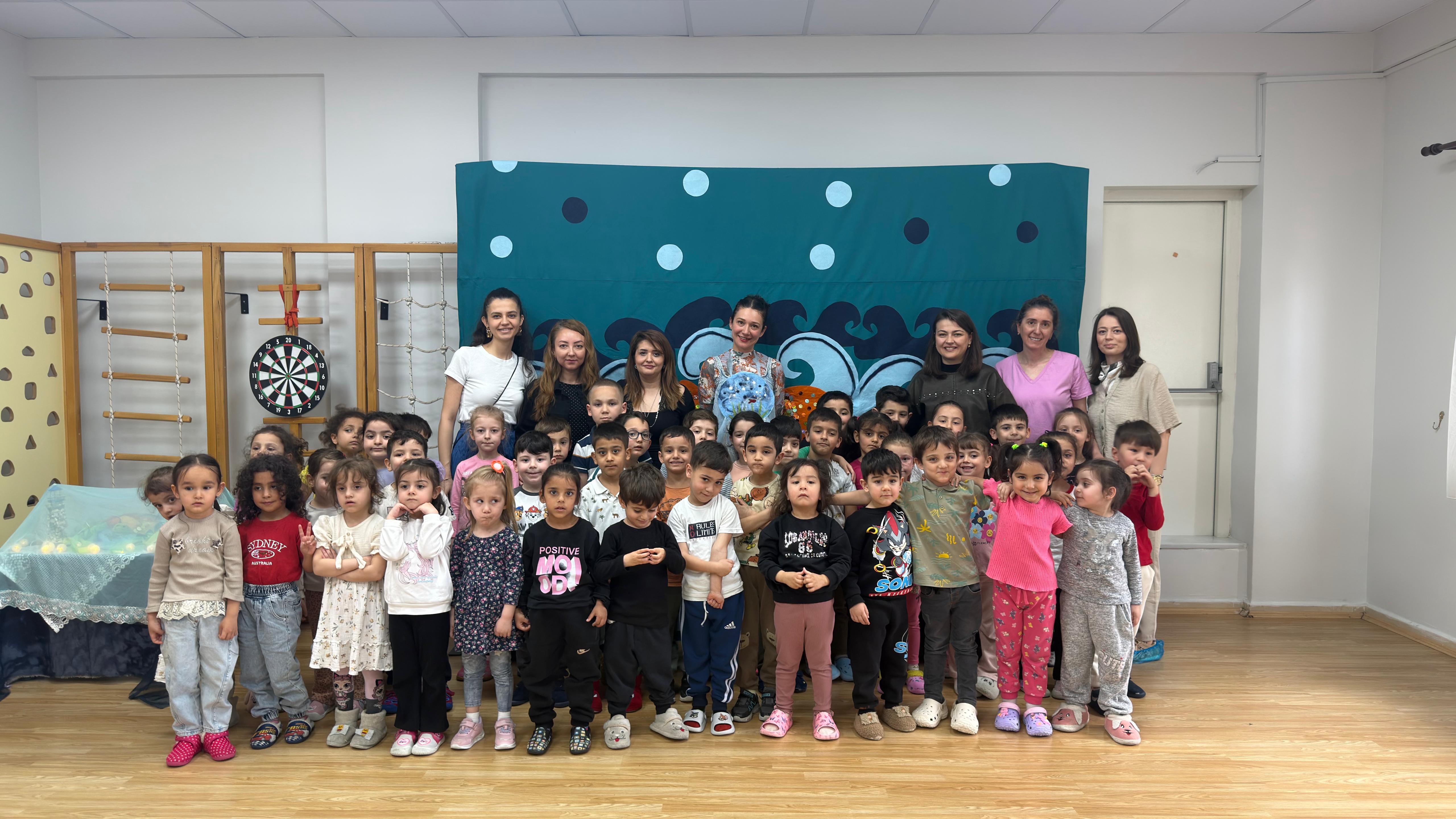 Es Çocuk Evi’nde İnteraktif Masal Tiyatrosu düzenlendi